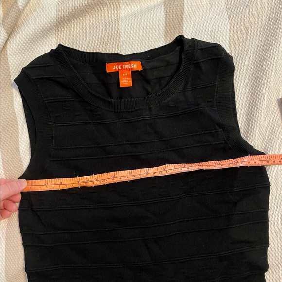 NWOT black knit dress - Picture 5 of 6